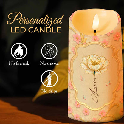 To My Granddaughter Proud And Loved Floral Design