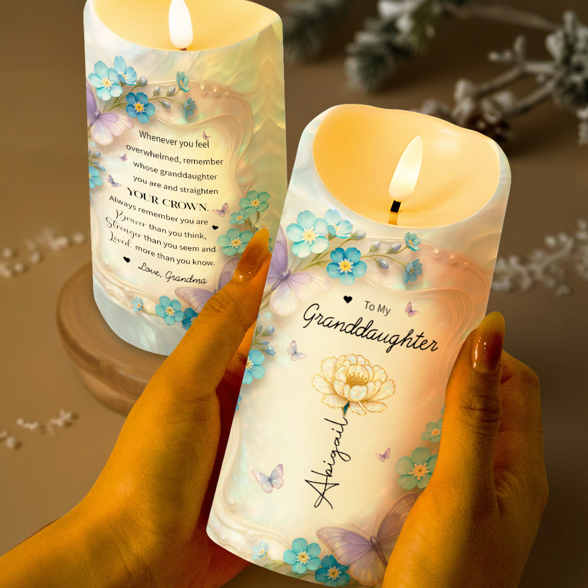 Straighten Your Crown, Butterflies and Flowers