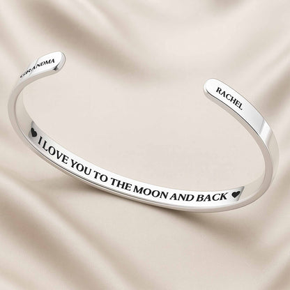I Love You To The Moon And Back, Moon And Flowers