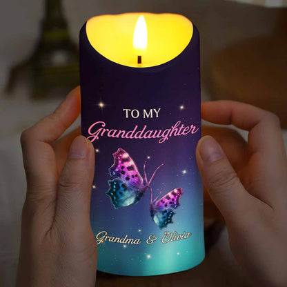 To My Granddaughter, Believe In Yourself, Butterflies And Stars