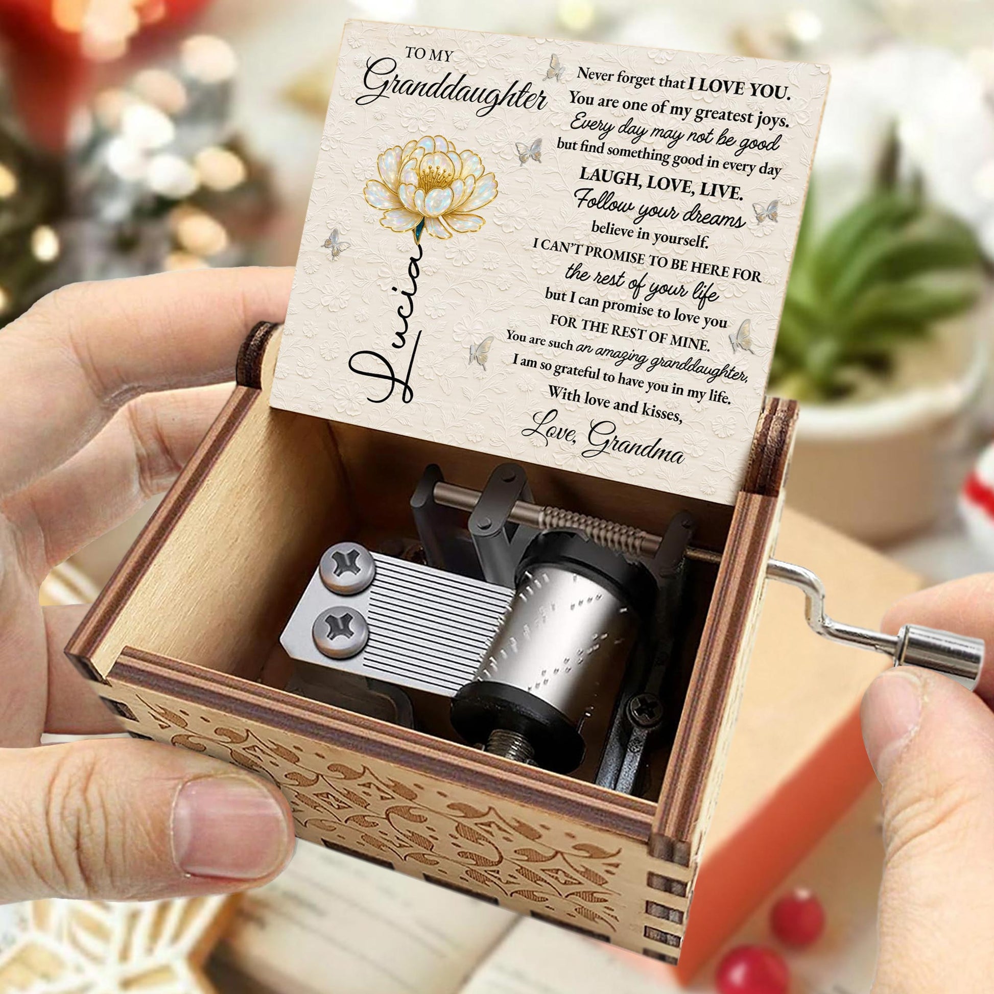 Never Forget That I Love You, Flowers And Butterfly