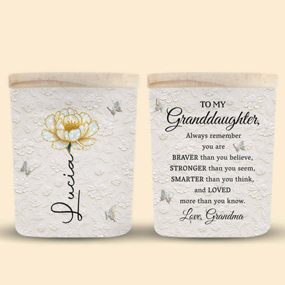 To My Granddaughter, Always Remember You Are Braver