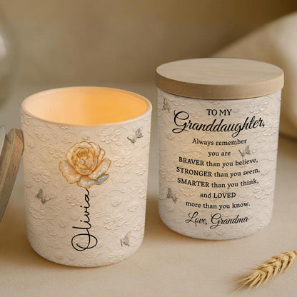 To My Granddaughter, Always Remember You Are Braver