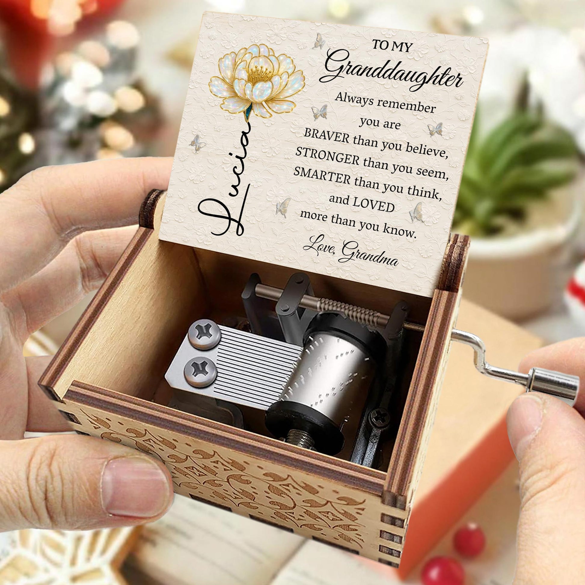 To My Granddaughter Always Remember You Are Loved