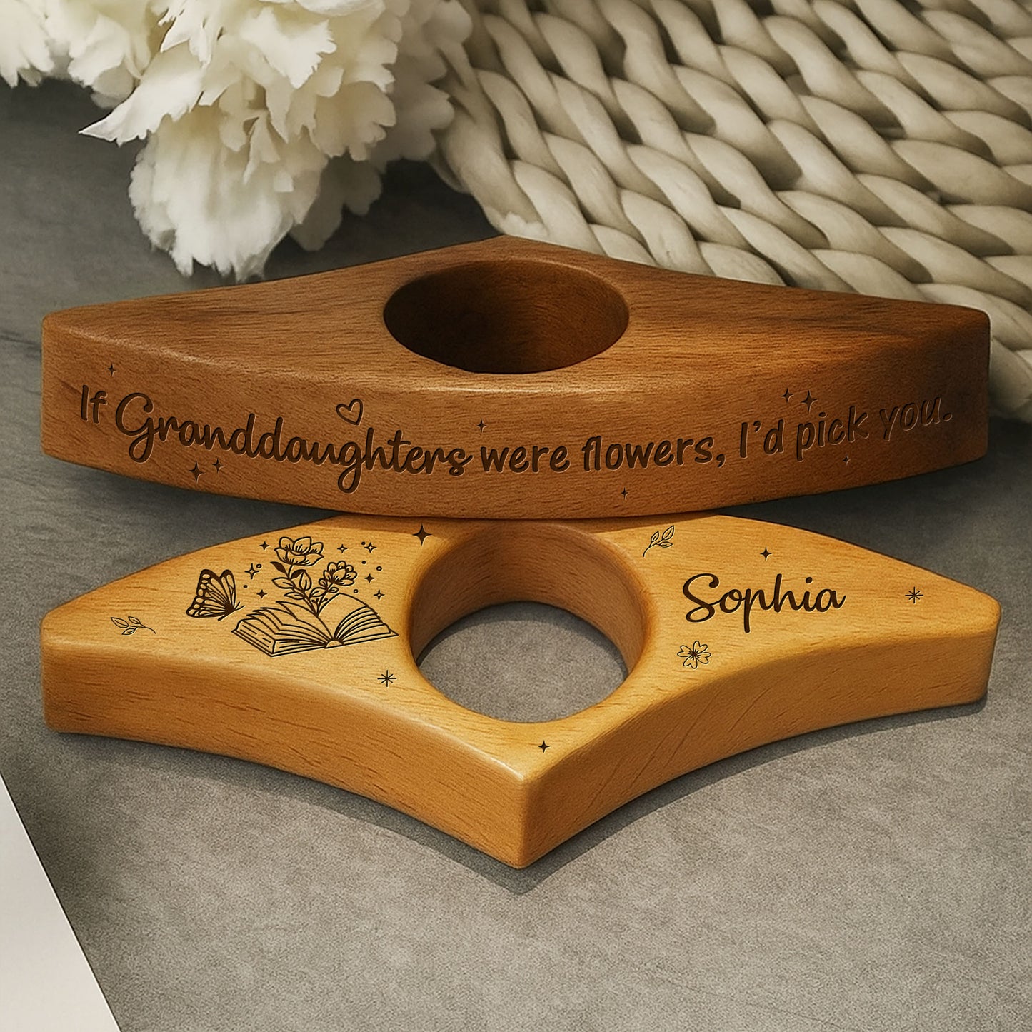 If Granddaughters Were Flowers, Personalized Gift