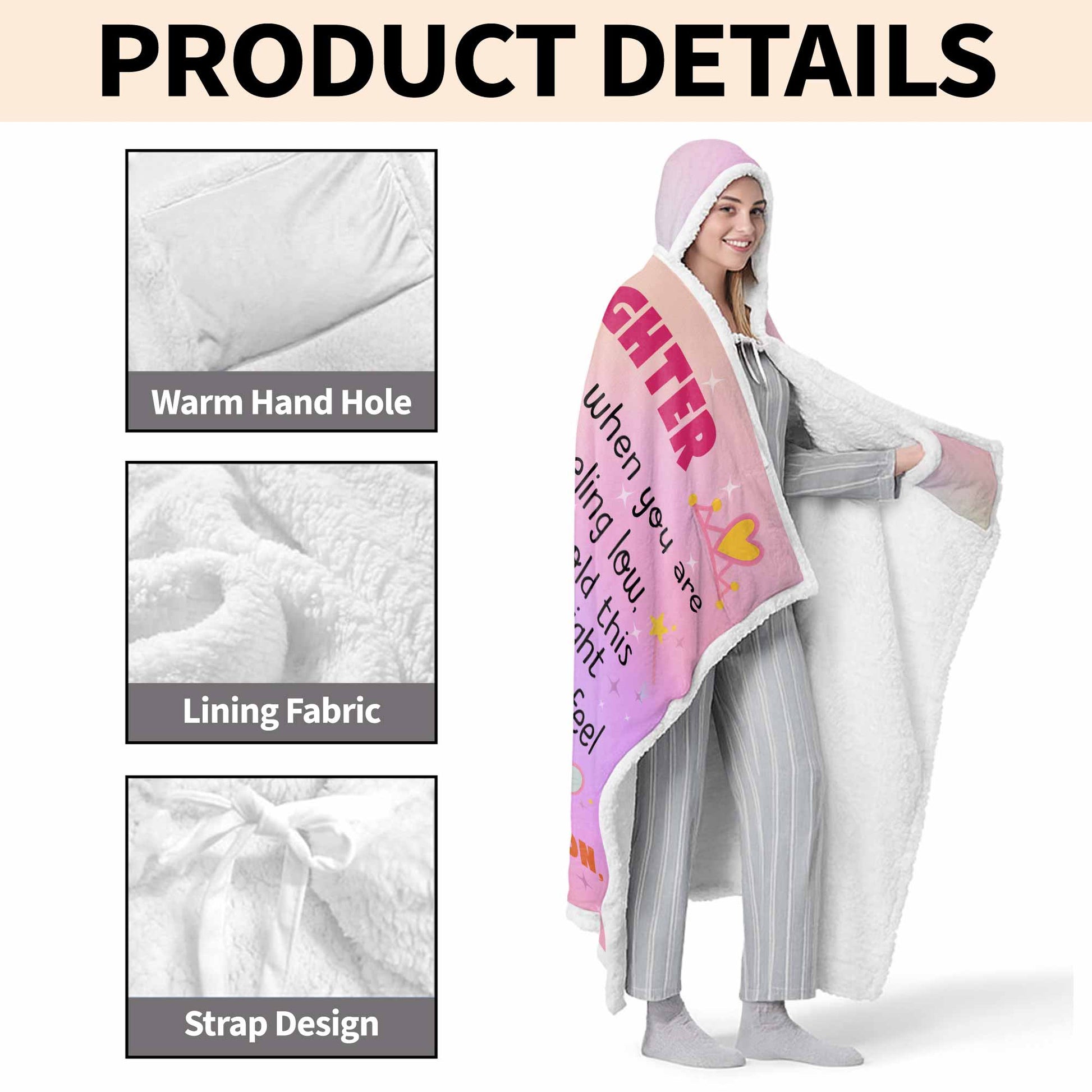 To My Granddaughter Princess And Castles Blanket