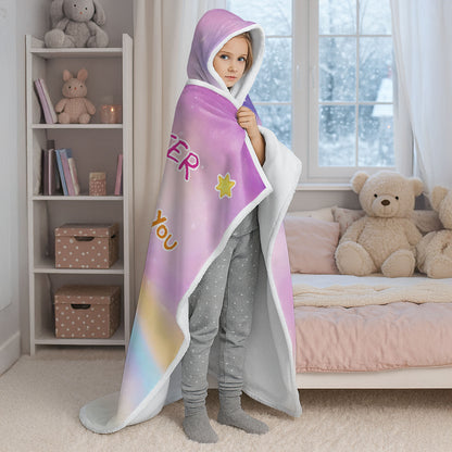 To My Granddaughter, Love And Proud Always, Hearts And Stars