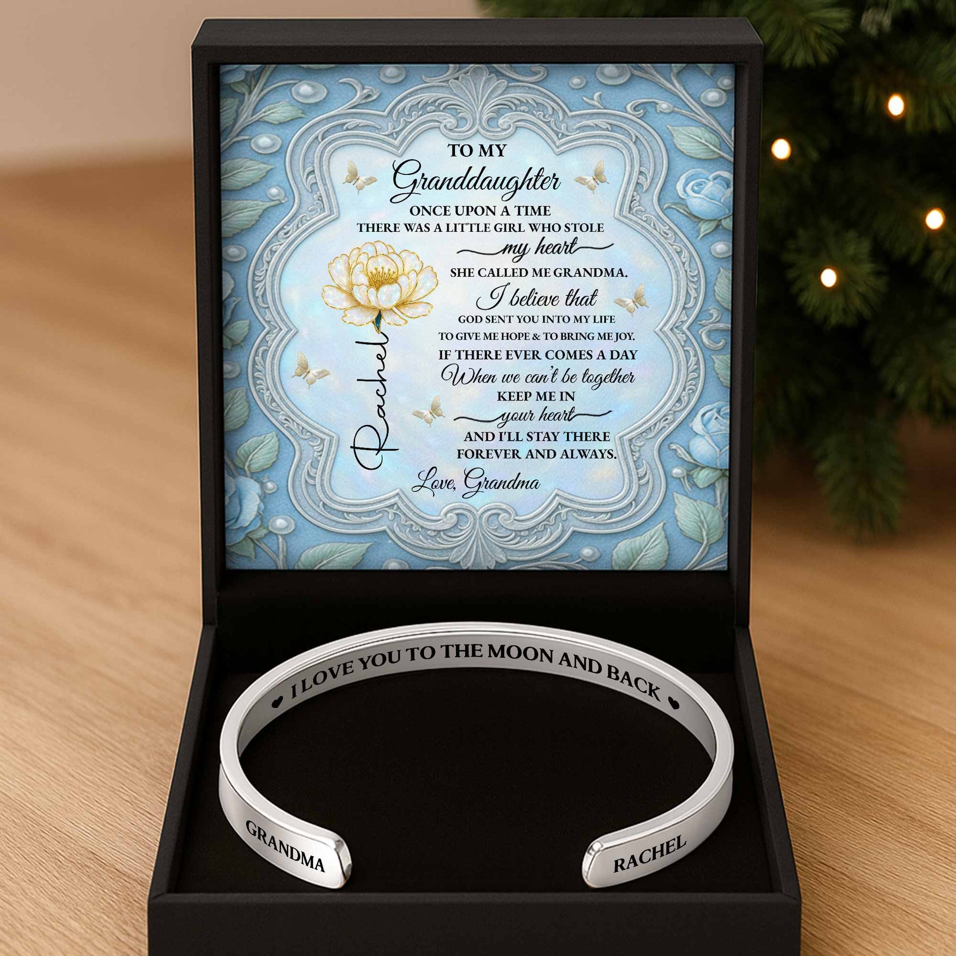 I Love You To The Moon And Back With Flowers