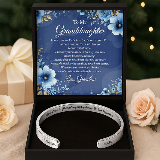 Grandma & Granddaughter Forever Linked Together, Flowers