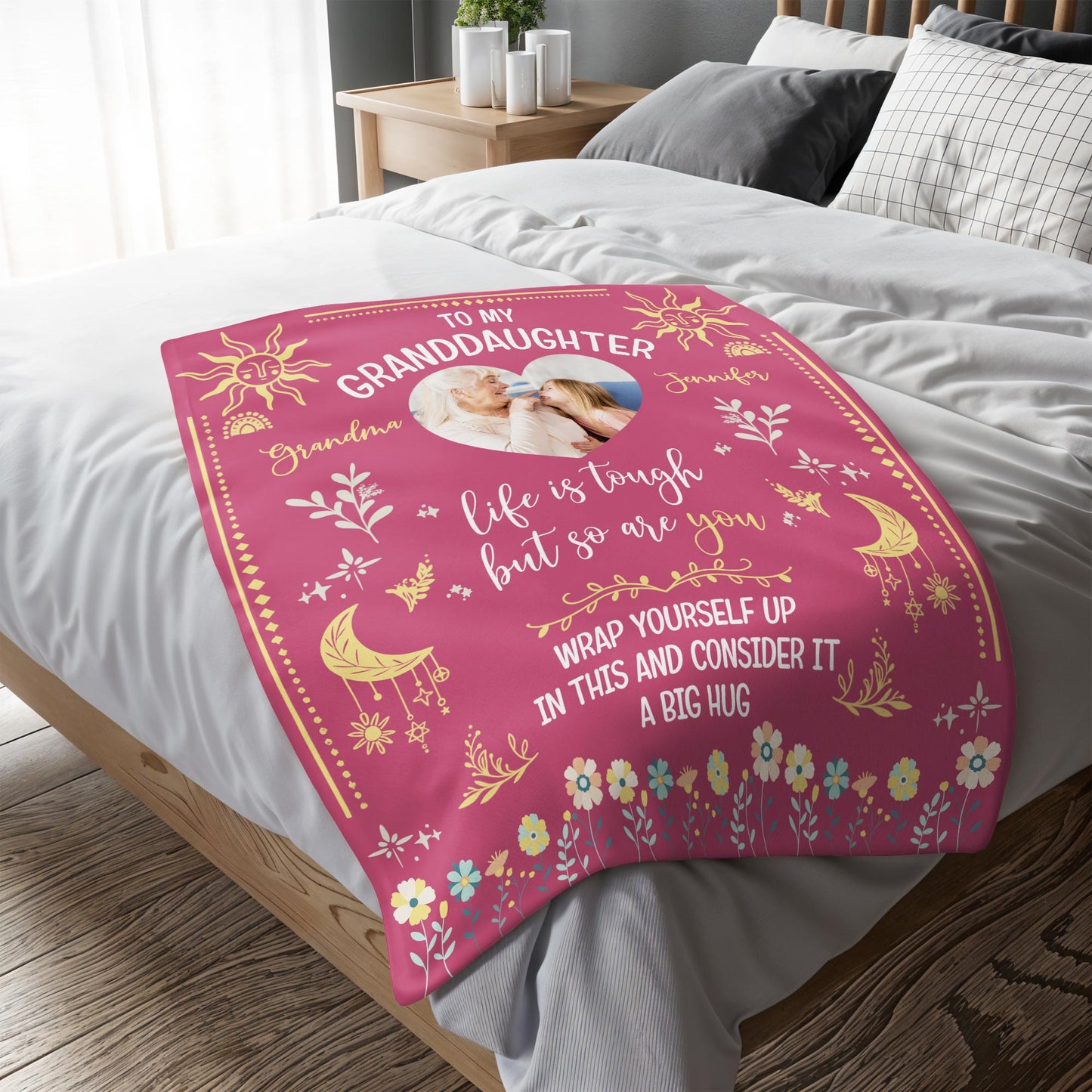 To My Granddaughter Life Is Tough But So Are You