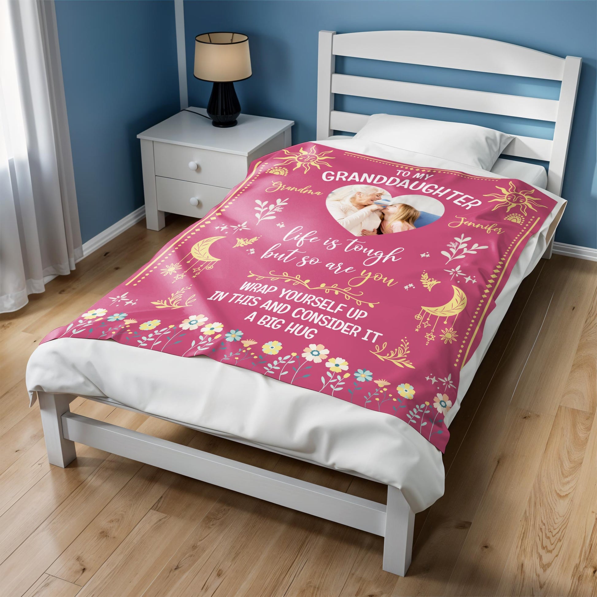 To My Granddaughter Life Is Tough But So Are You