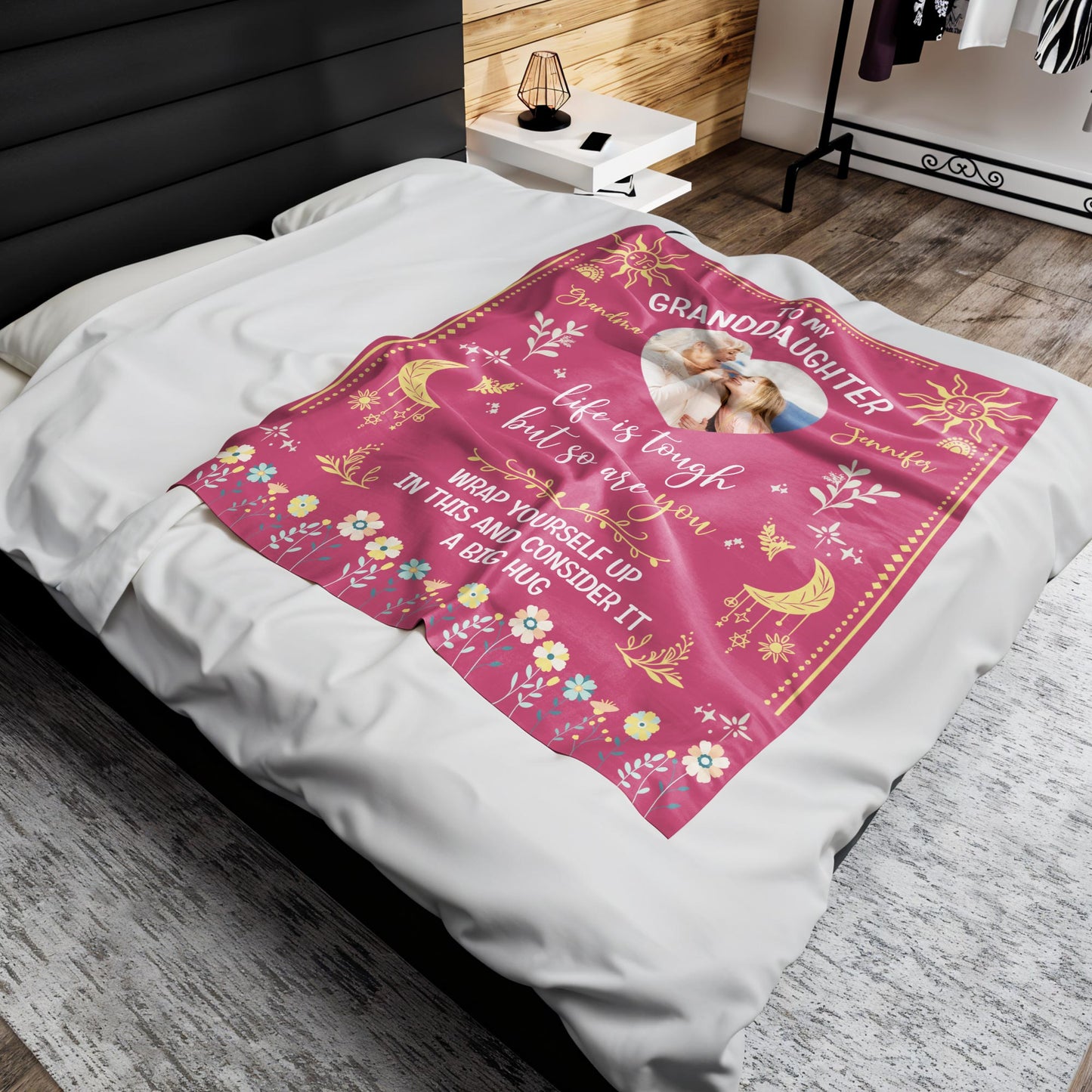 To My Granddaughter Life Is Tough But So Are You