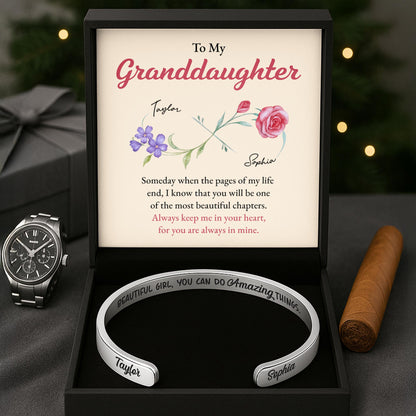 Beautiful Girl, You Can Do Amazing Things Bracelet