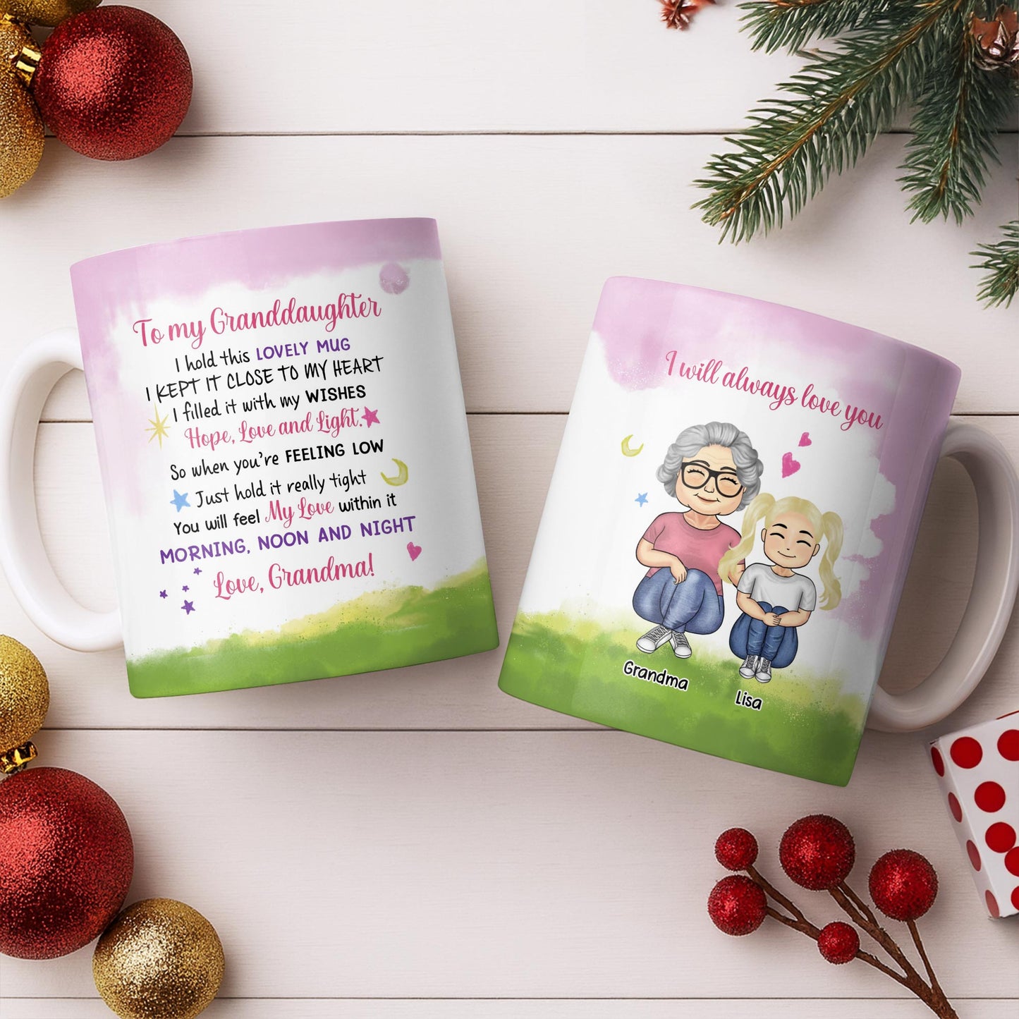 To My Granddaughter Feel My Love Morning Noon And Night