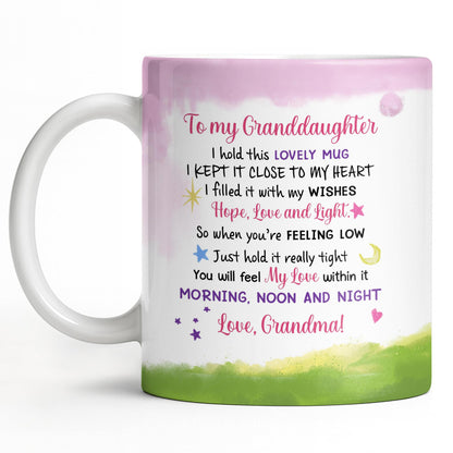 To My Granddaughter Feel My Love Morning Noon And Night