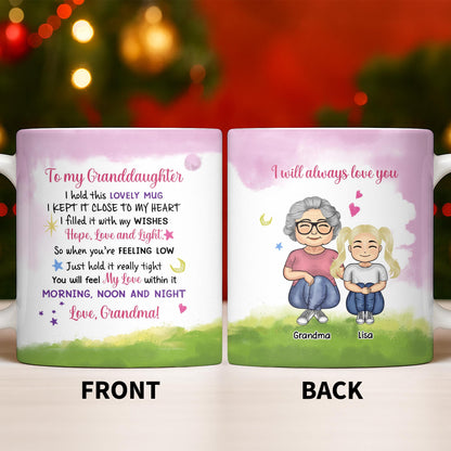 To My Granddaughter Feel My Love Morning Noon And Night