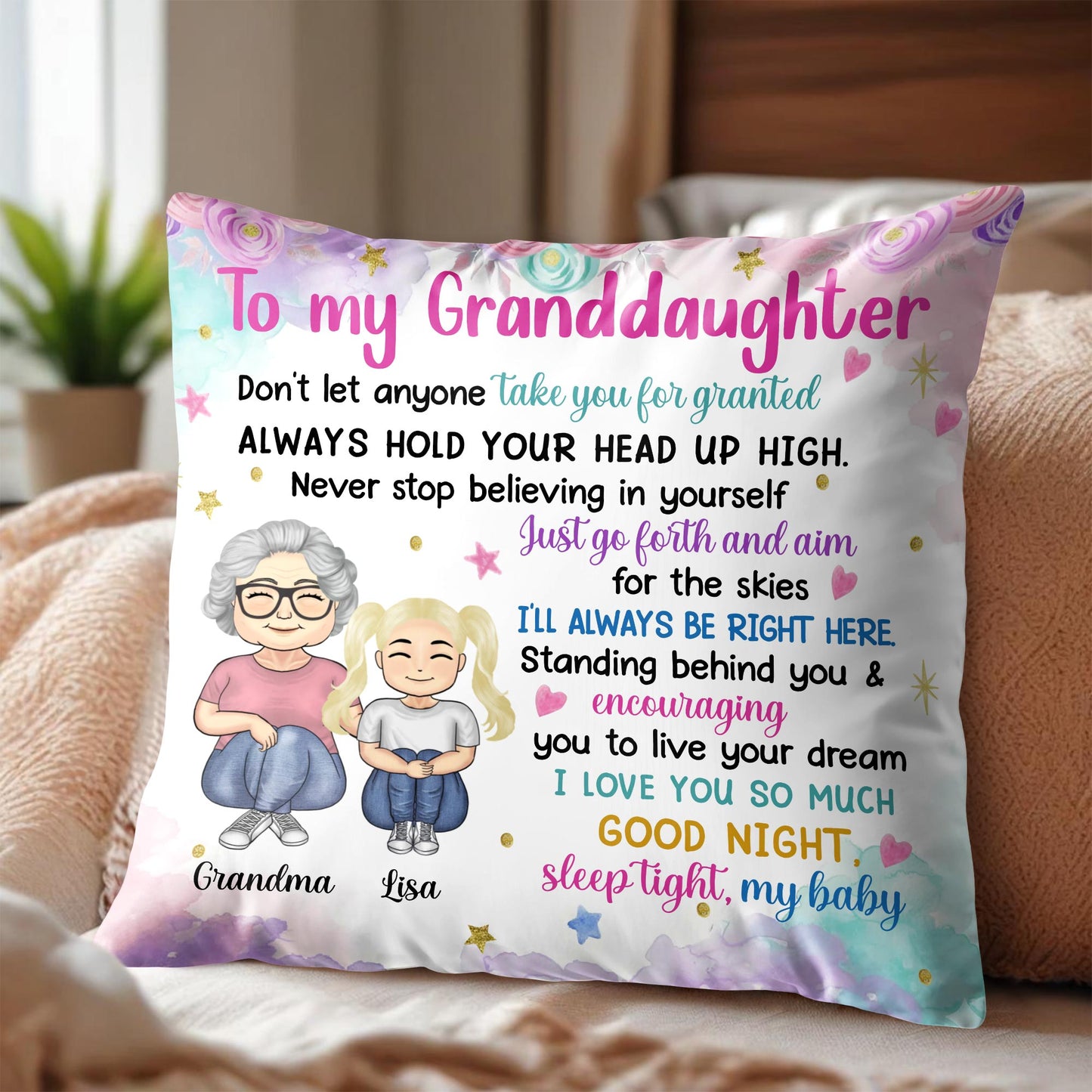 To My Granddaughter, Always Hold Your Head Up High