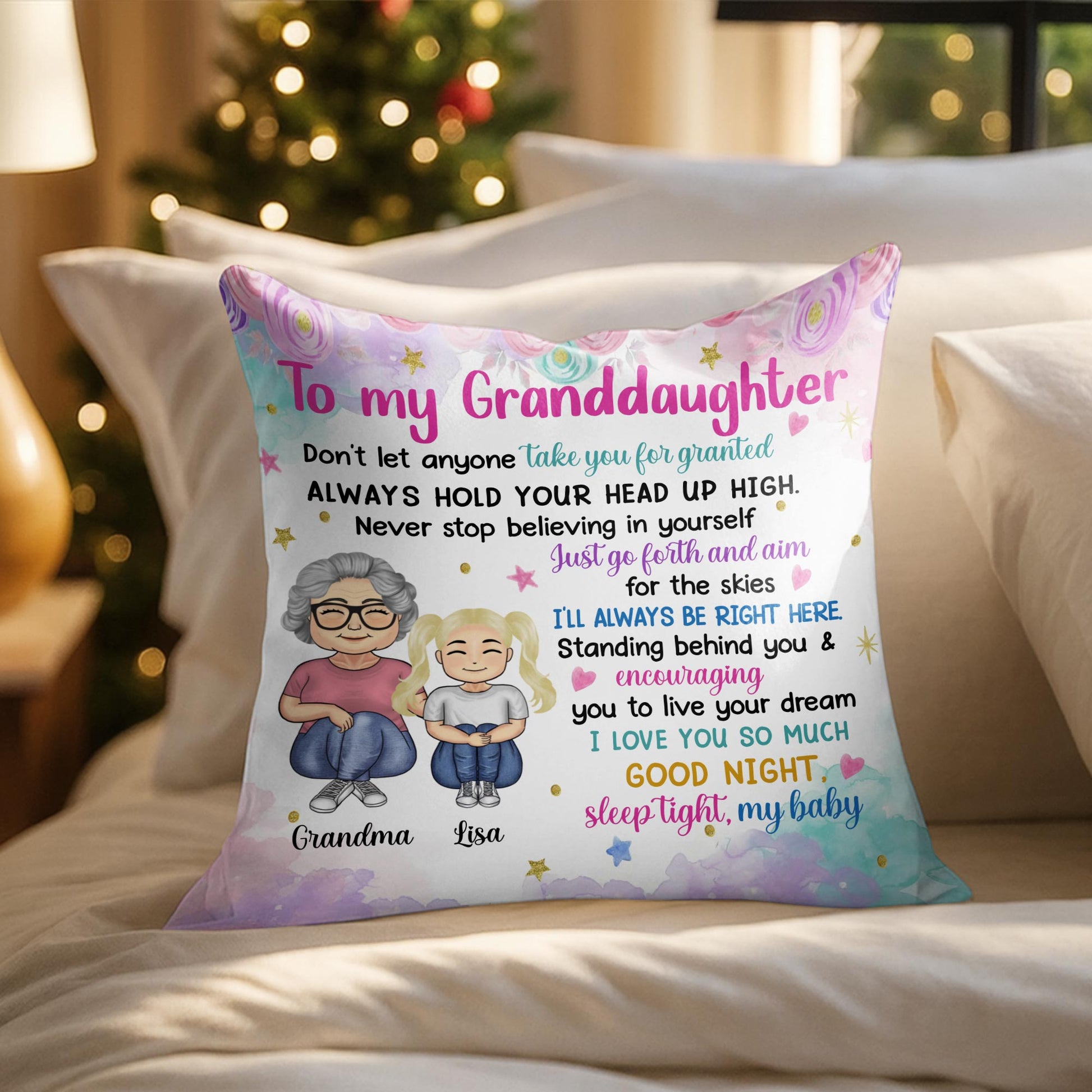 To My Granddaughter, Always Hold Your Head Up High