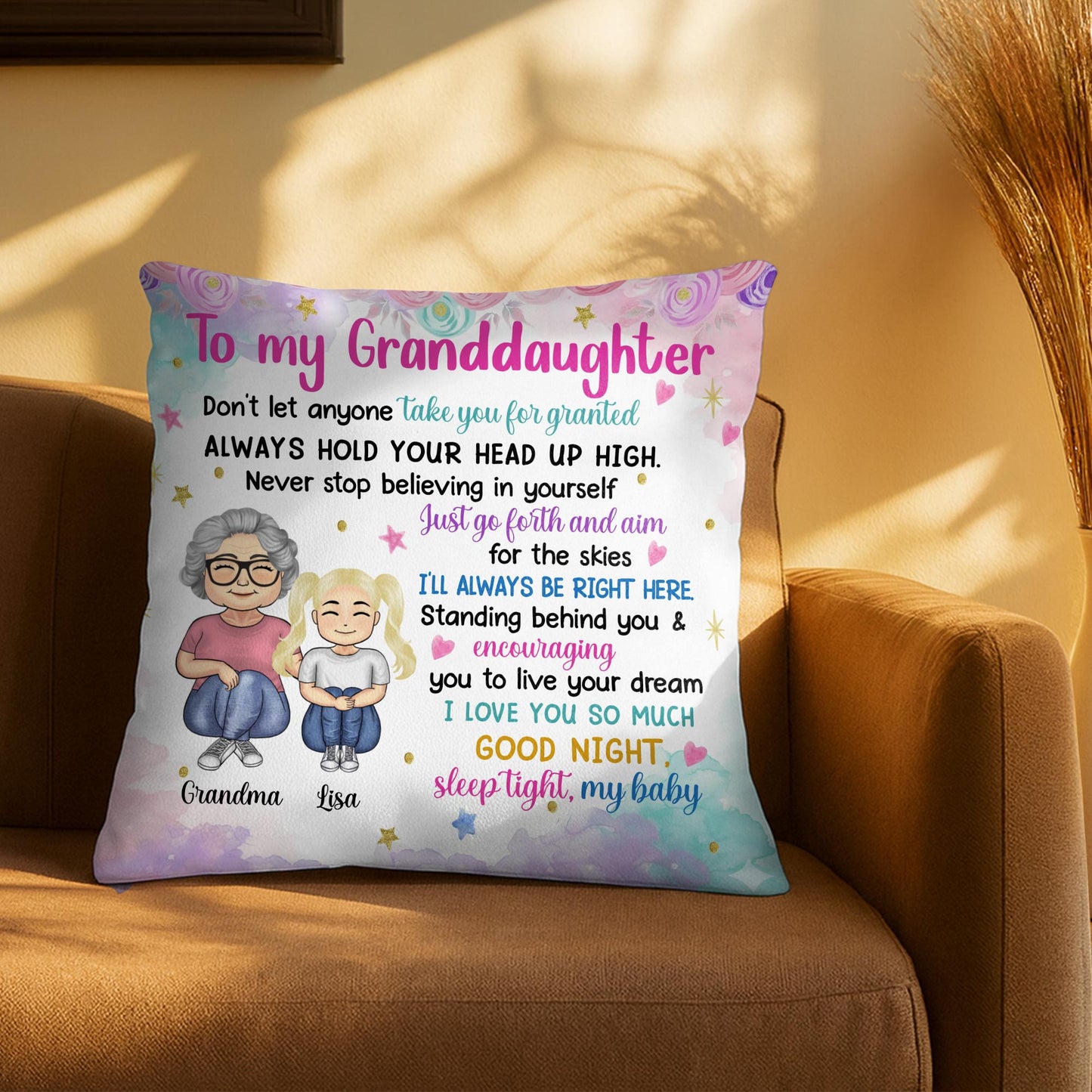 To My Granddaughter, Always Hold Your Head Up High