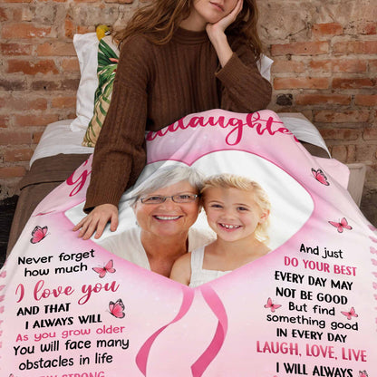 To My Granddaughter, Love And Butterflies