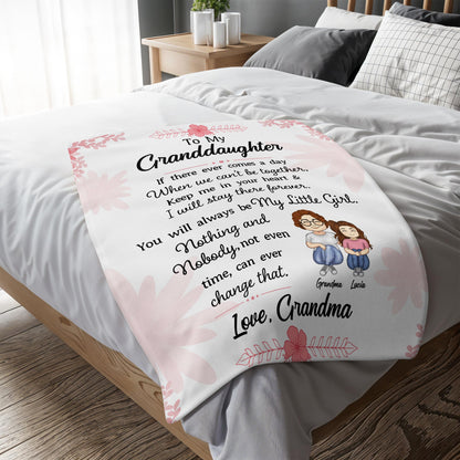 Always Be My Little Girl With Flowers And Love