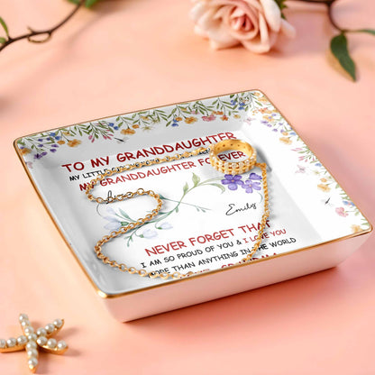 To My Granddaughter, Flowers, Love From Grandma