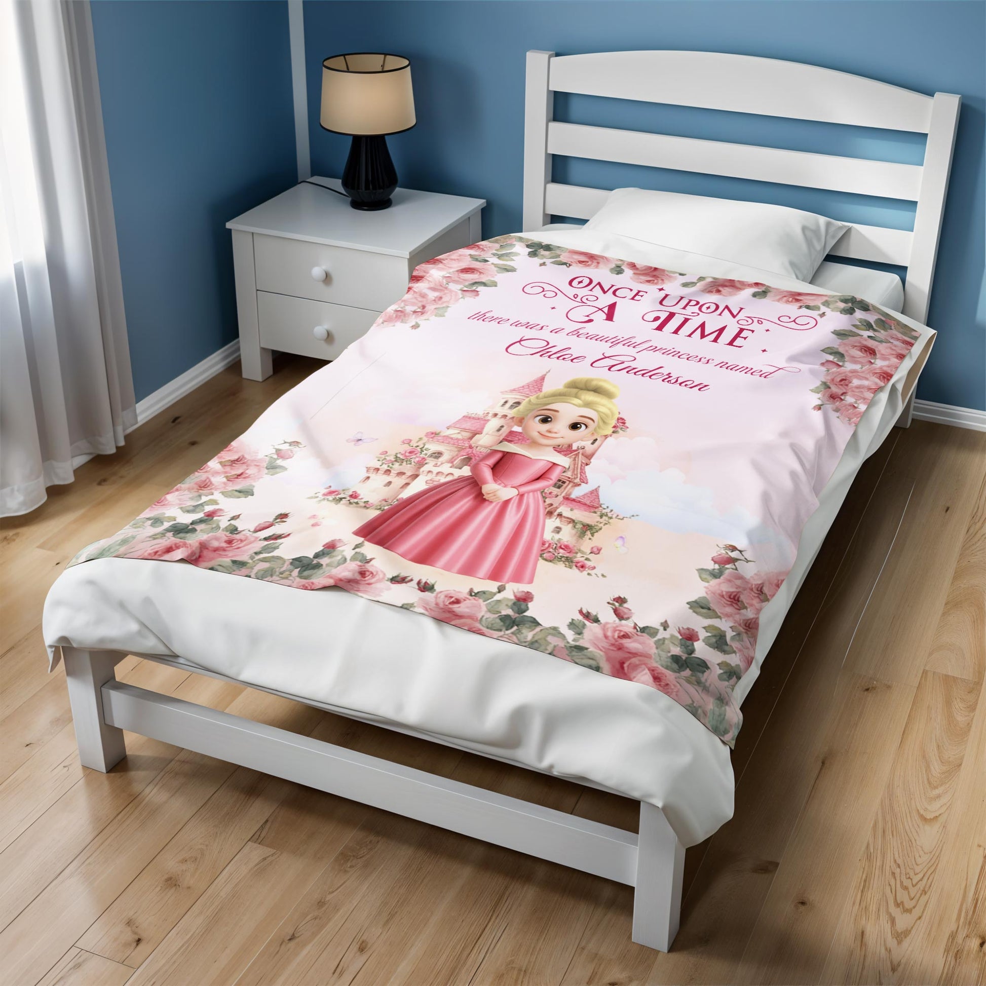 Once Upon A Time Beautiful Princess And Castle