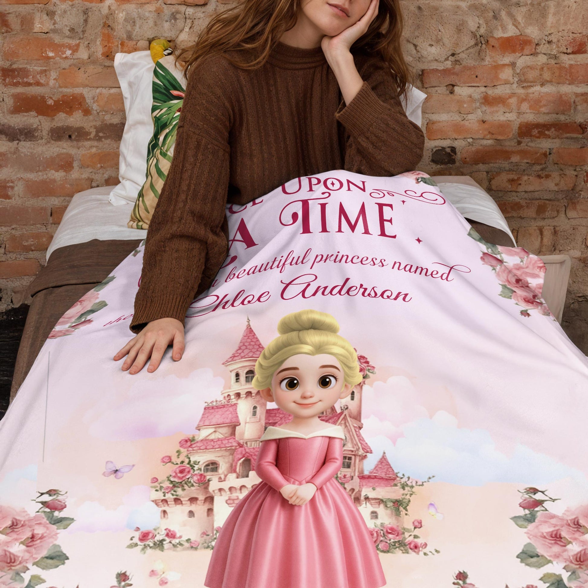 Once Upon A Time Beautiful Princess And Castle