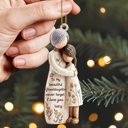 To My Beautiful Granddaughter, Love and Flowers