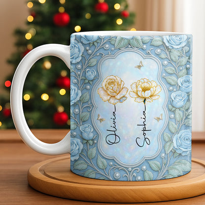 To My Granddaughter, Roses and Crowns Design