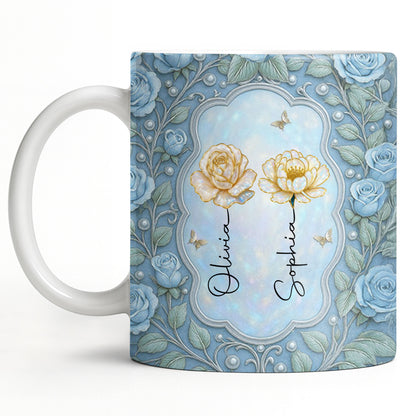 To My Granddaughter, Roses and Crowns Design