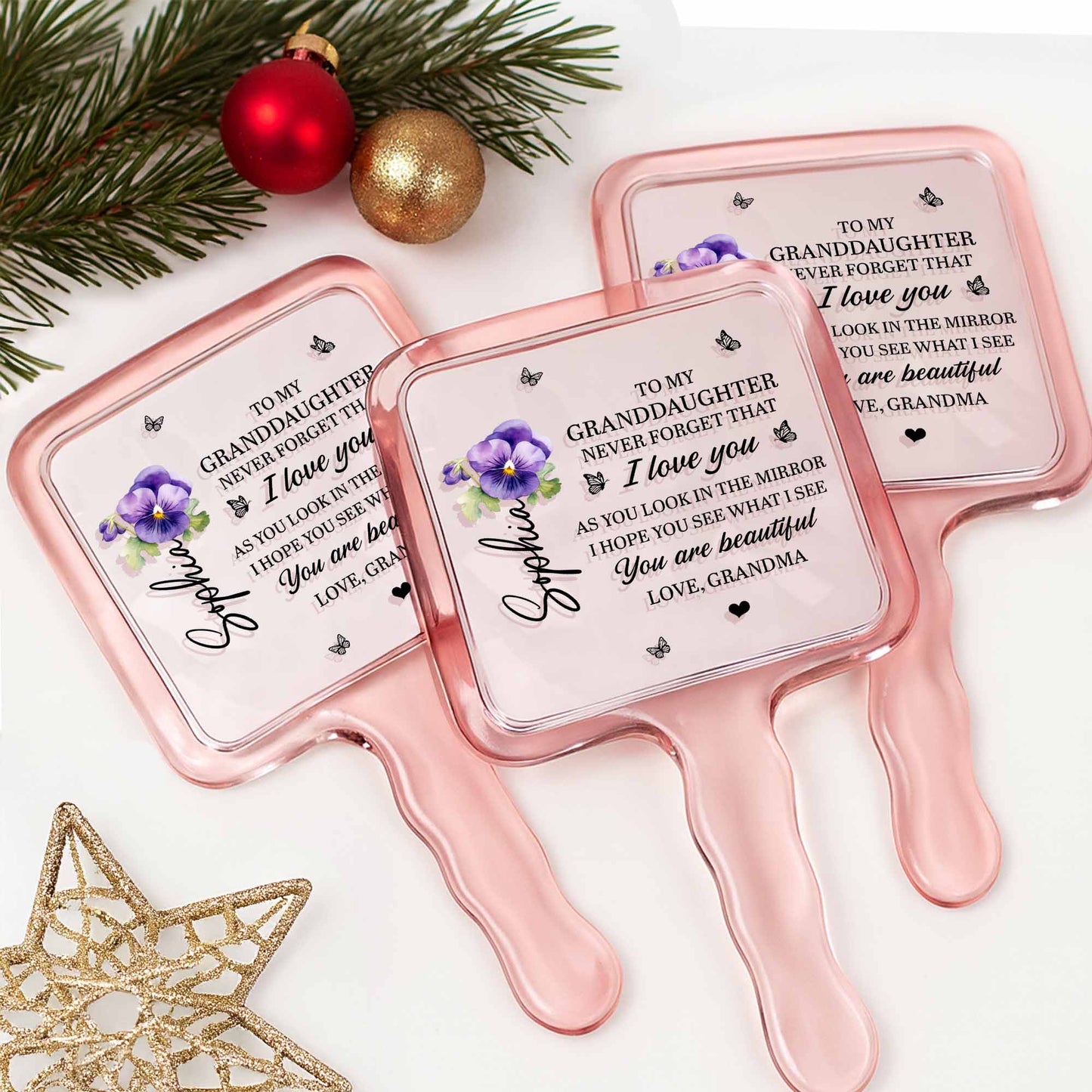 To My Granddaughter Never Forget That I Love You