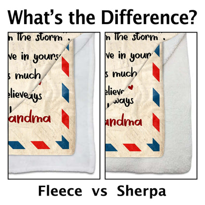 Love Air Mail To My Granddaughter Whisper Back I Am The Storm