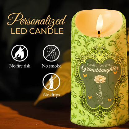 Someday When the Pages of My Life Ends, Ornate Framed Design