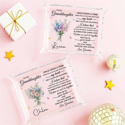 To My Granddaughter, Once Upon A Time, Flowers And Butterflies