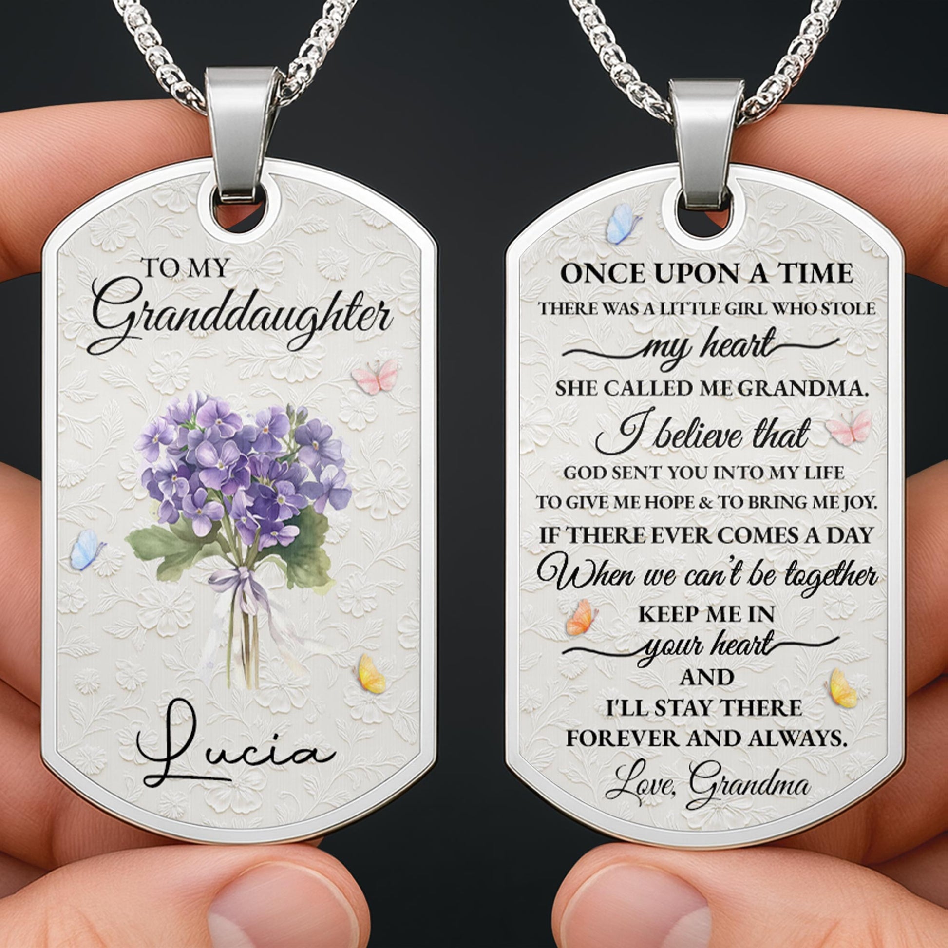 To My Granddaughter, Once Upon A Time, Love Grandma