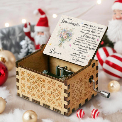 Once Upon A Time, Flowers And Ribbon Music Box