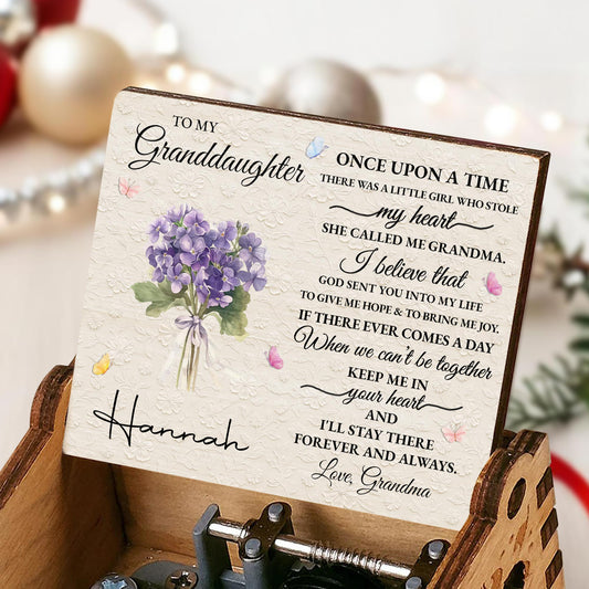 Once Upon A Time, Flowers And Ribbon Music Box