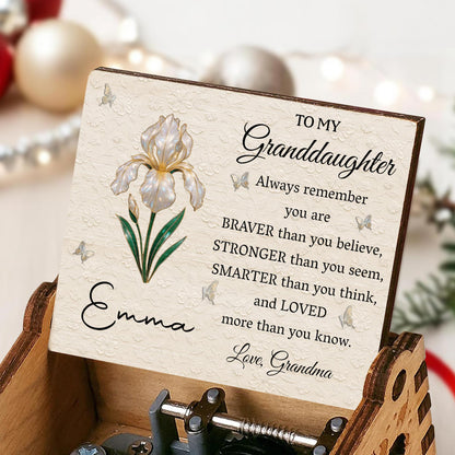 To My Granddaughter, Always Remember You Are Braver