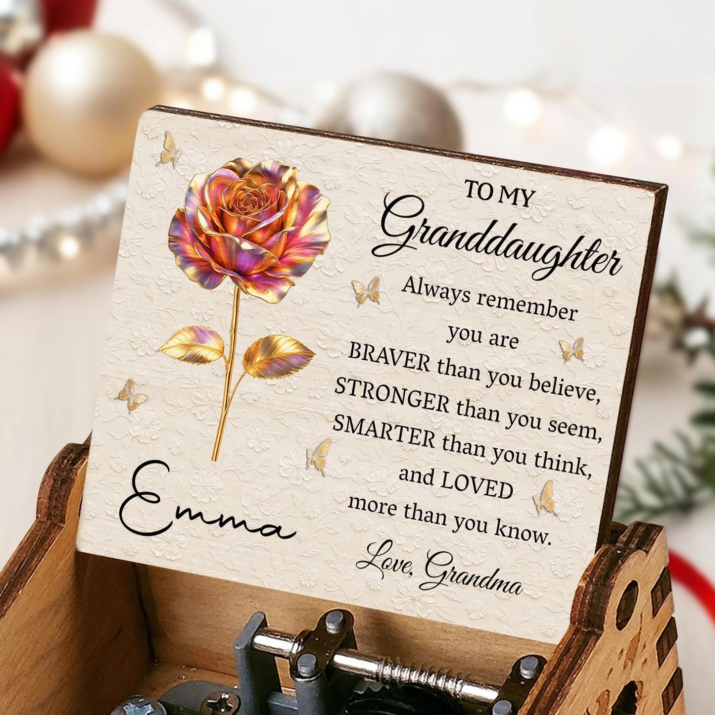 To My Granddaughter, Always Remember Bravery and Love