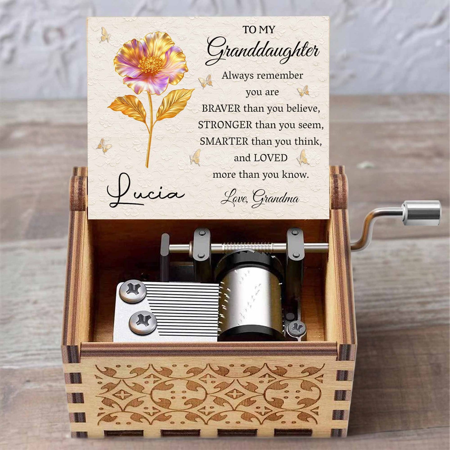 To My Granddaughter, Always Remember Bravery and Love