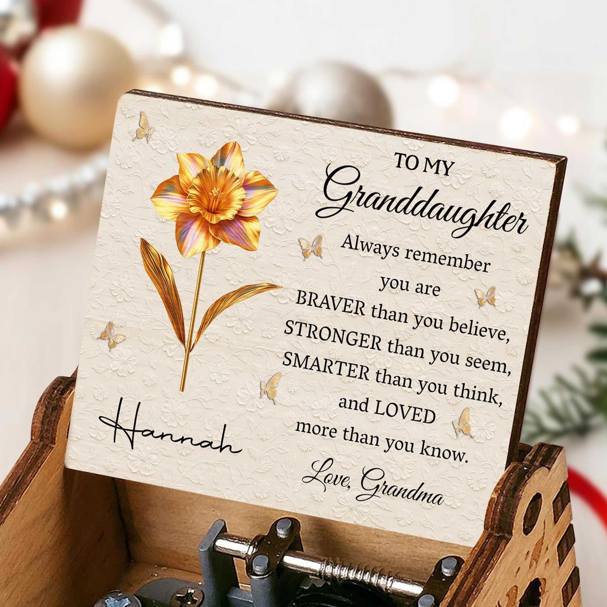 To My Granddaughter, Always Remember Bravery and Love