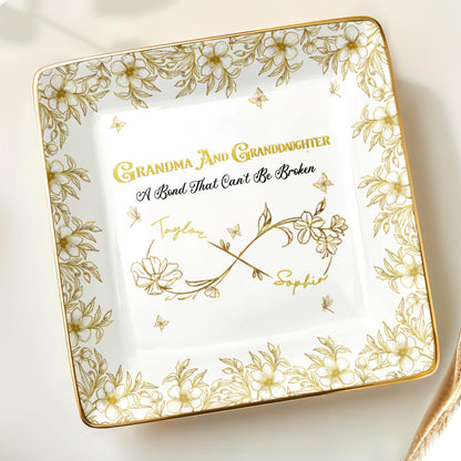 Grandma And Granddaughter, A Bond That Can't Be Broken, Flowers