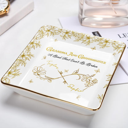 Grandma And Granddaughter, A Bond That Can't Be Broken, Flowers