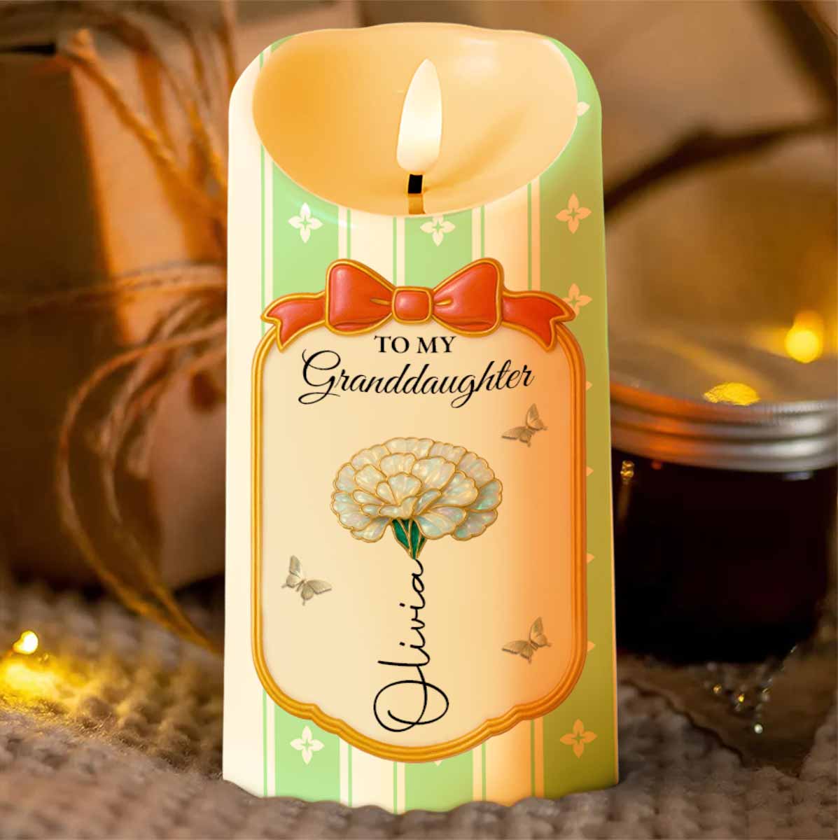 Once Upon A Time Little Girl Stole My Heart, Bow And Flower