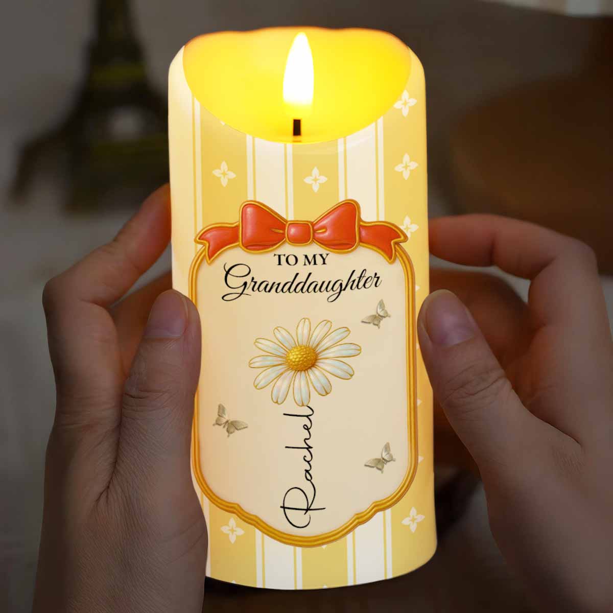 Once Upon A Time Little Girl Stole My Heart, Bow And Flower