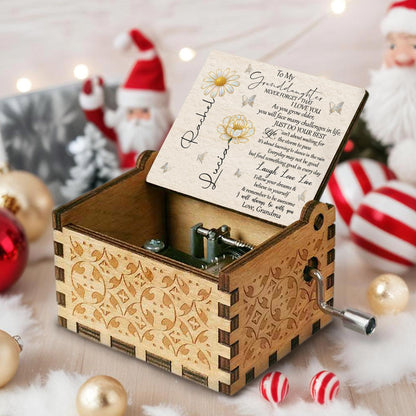 To My Granddaughter, Flowers And Butterflies