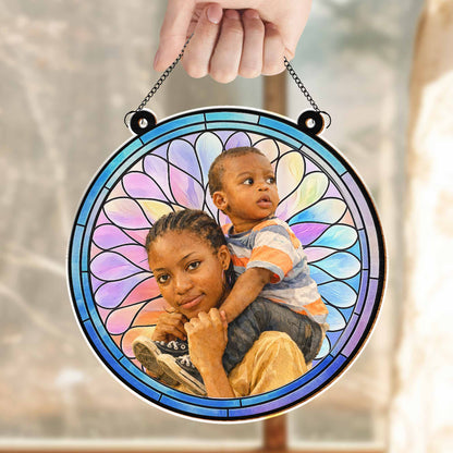 Timeless Bond Between Mother And Daughter Suncatcher