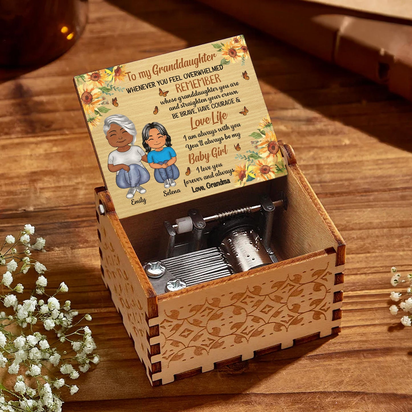 To My Granddaughter Remember Whose Granddaughter You Are