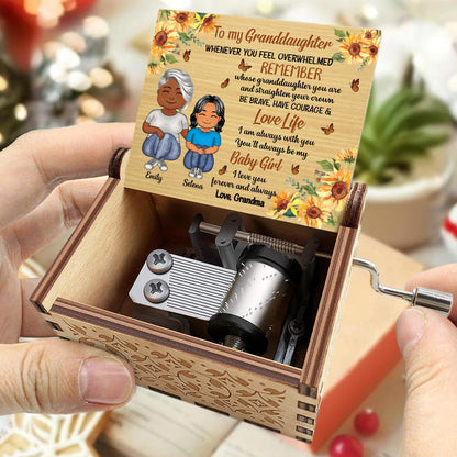 To My Granddaughter Remember Whose Granddaughter You Are